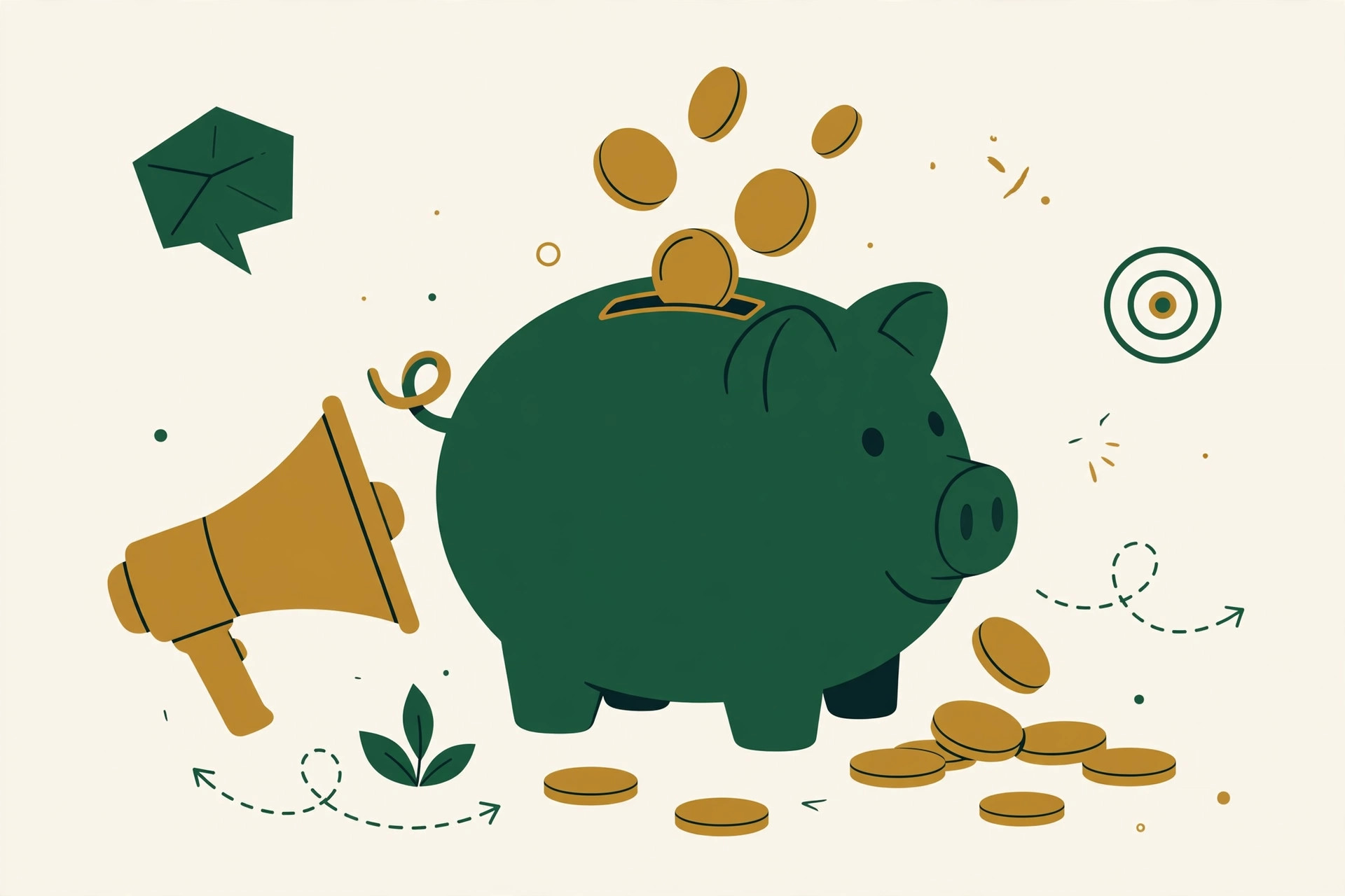 Marketing on a Budget course illustration