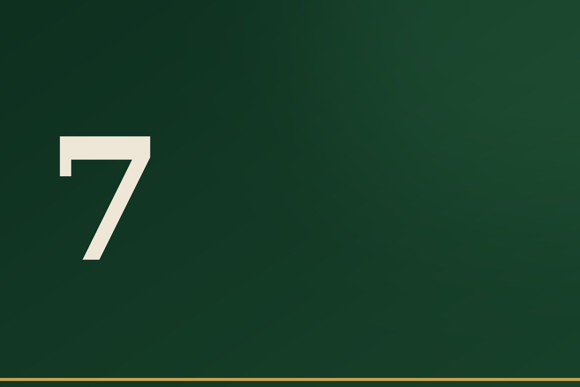 Module 7: The Numbers